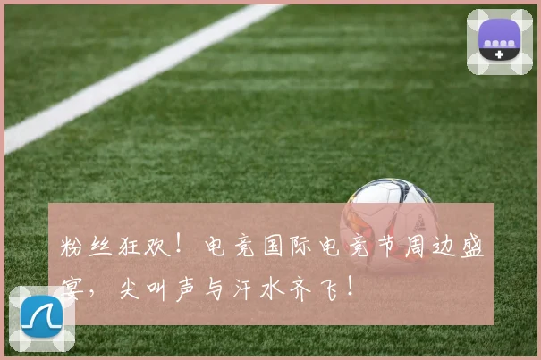 粉丝狂欢！电竞国际电竞节周边盛宴，尖叫声与汗水齐飞！